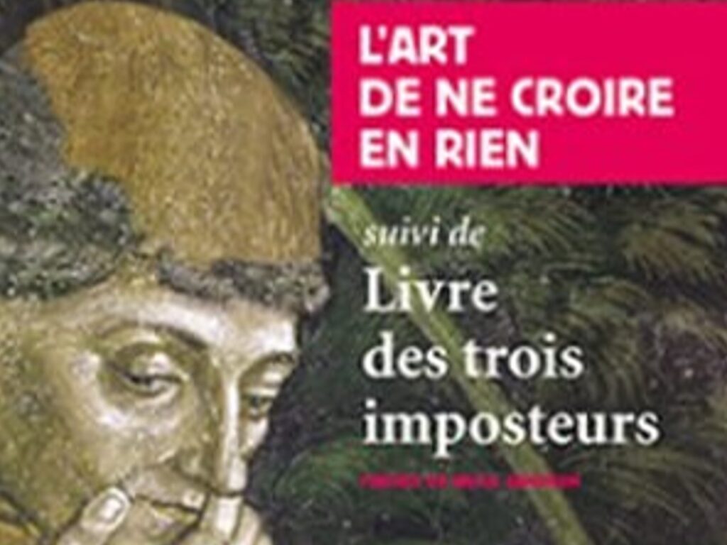 Couverture du Livre des trois imposteurs d'Abu Tahir