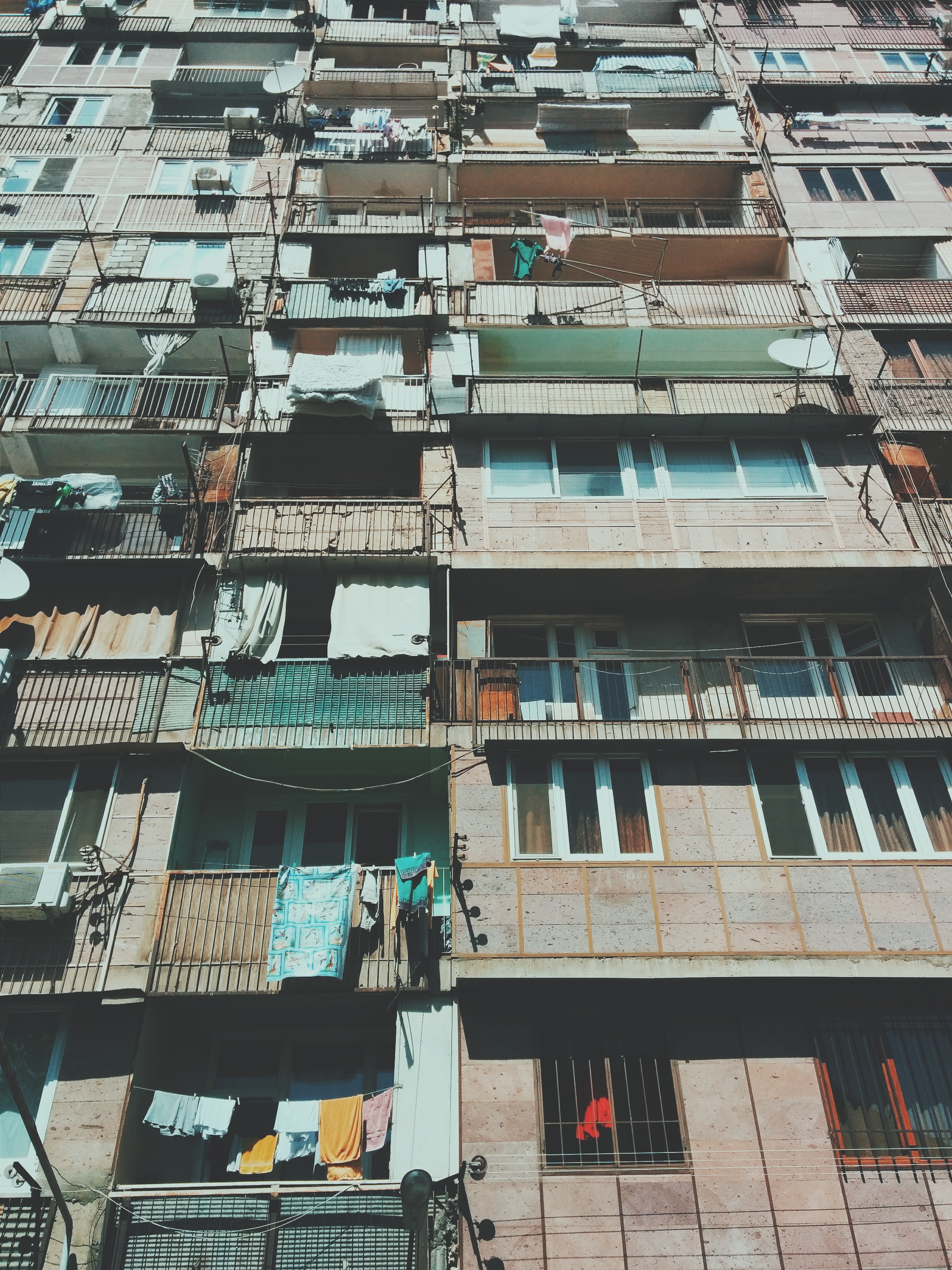 Logements, balcons