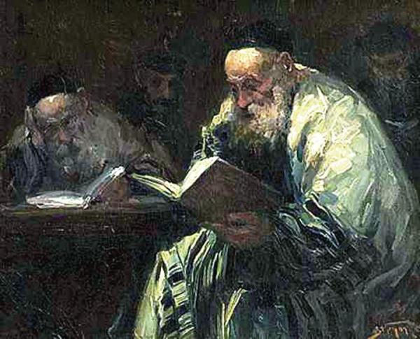 Adolf Behrman- Talmud- Public Domain