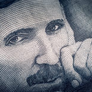 Nikola Tesla. Billet de banque