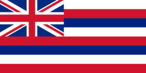 Drapeau d'Hawaï. 