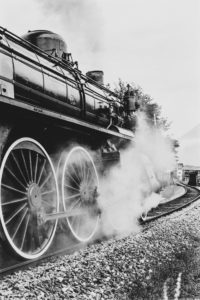 Locomotive à vapeur (photo de Giuseppe Ruco )