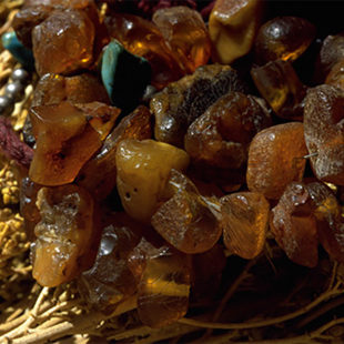 Collier d'ambre.