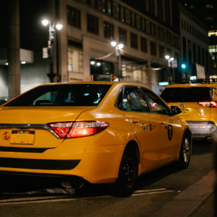 Taxis jaunes à New-York