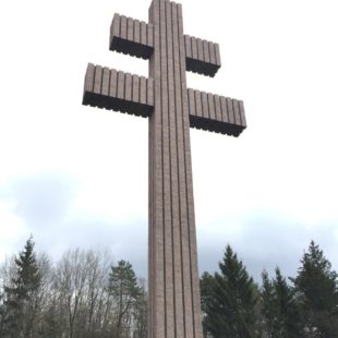 Symbole du gaullisme, la Croix de Lorraine