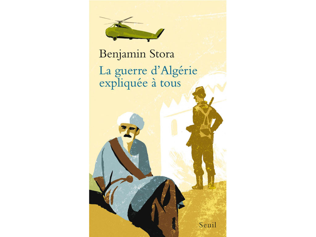Page de couverture de l'ouvrage de Benjamin Stora sur la guerre d'Algérie