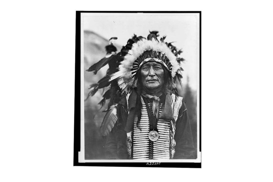 portarait du chef sioux Lakota