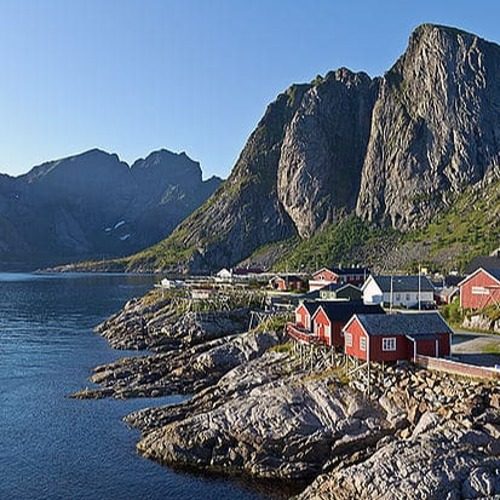 Photo de l'île de Moskenesøya, archipel des Lofoten