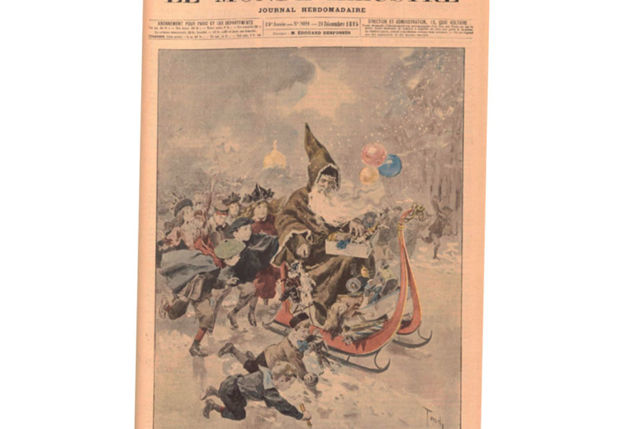 Première de couverture de "Le Monde illustré" du 21 décembre 1895.