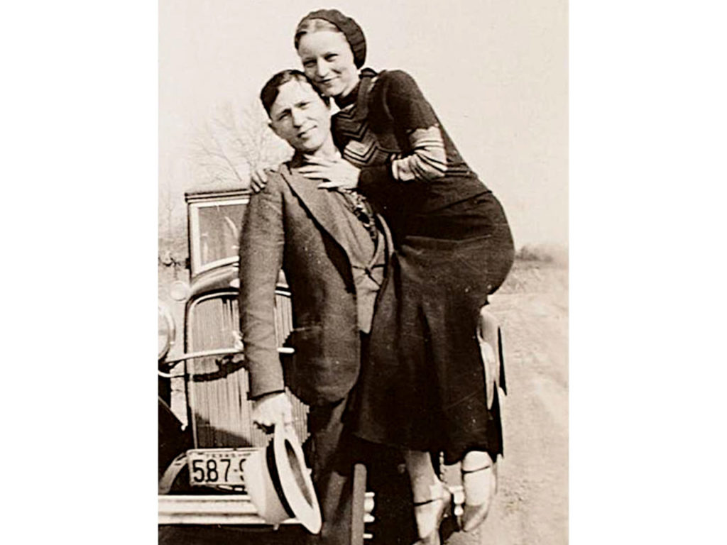Photographie de Bonnie et Clyde Barrow