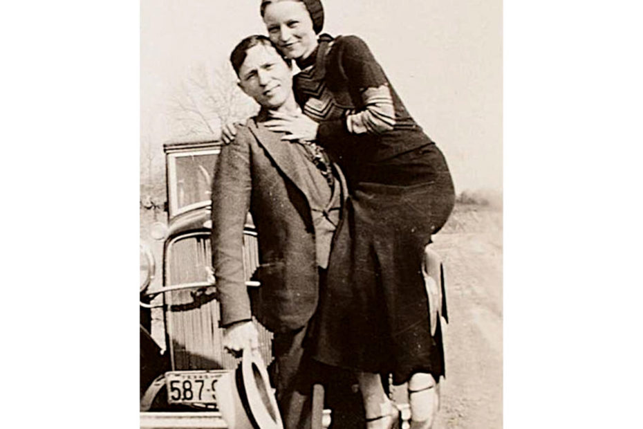 Photographie de Bonnie et Clyde Barrow