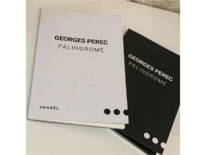 Livres Palindrome de Georges Perec