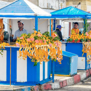 Vente d'agrumes au Maroc
