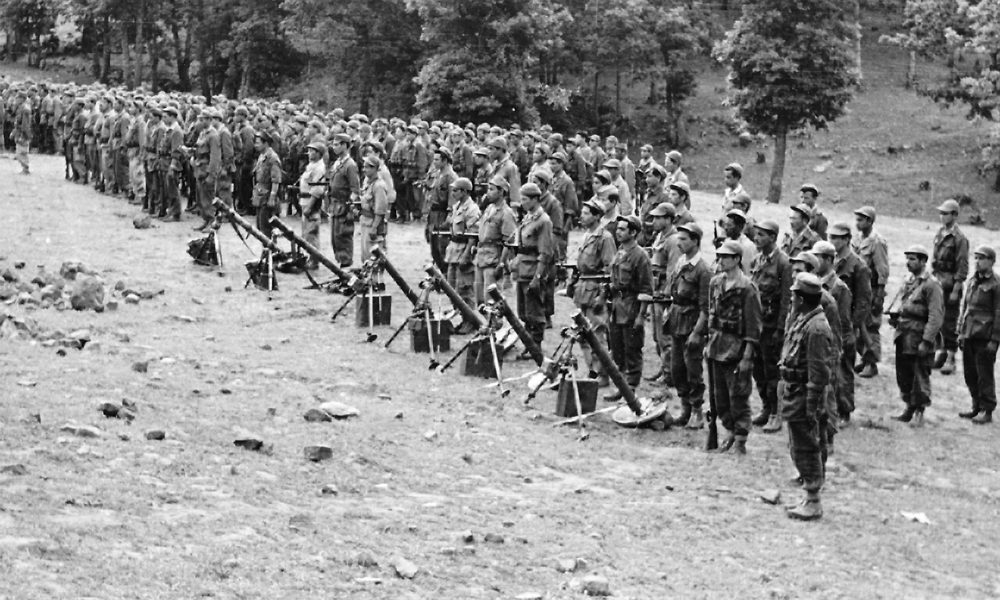 Soldats de l’Armée de libération nationale en Algérie en 1958