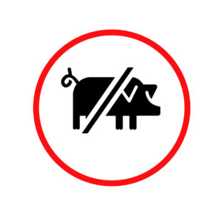 logo Interdit alimentaire porc cochon
