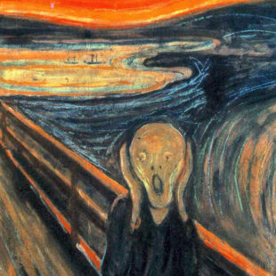 Tableau Le Cri d' Edvard Munch