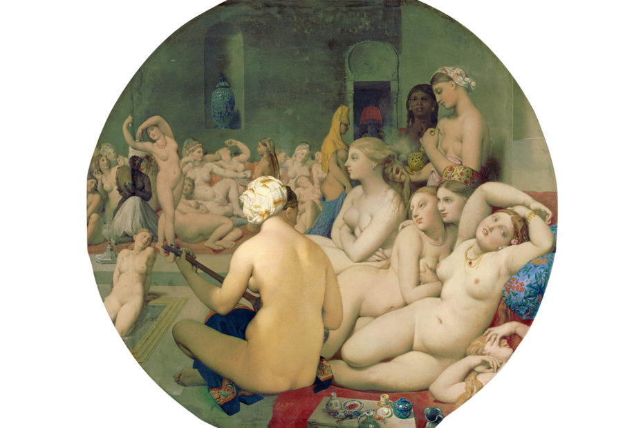 Tableau Le bain turc de Jean-Auguste-Dominique Ingres, conservé au Musée du Louvre