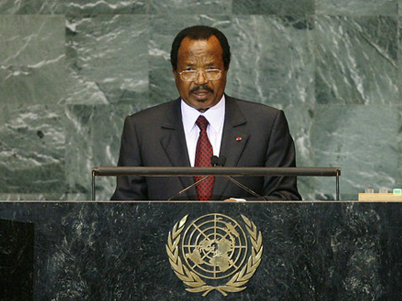 Président du Cameroun Paul Biya