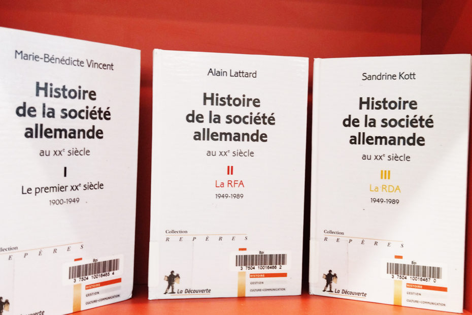 Livres Histoire de la société allemande au XXe siècle. Editions La Découverte © Bibliothèque publique d'information