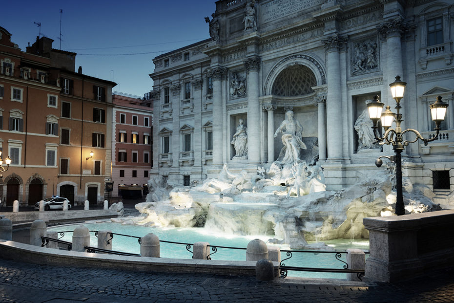 Fontaine de Trevi à Rome