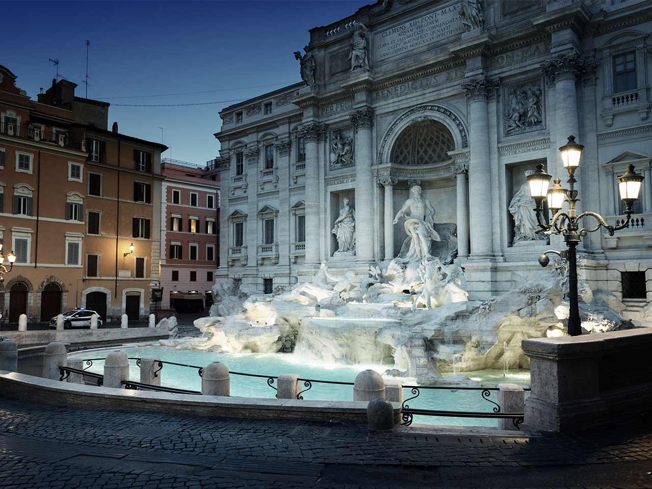 Fontaine de Trevi à Rome