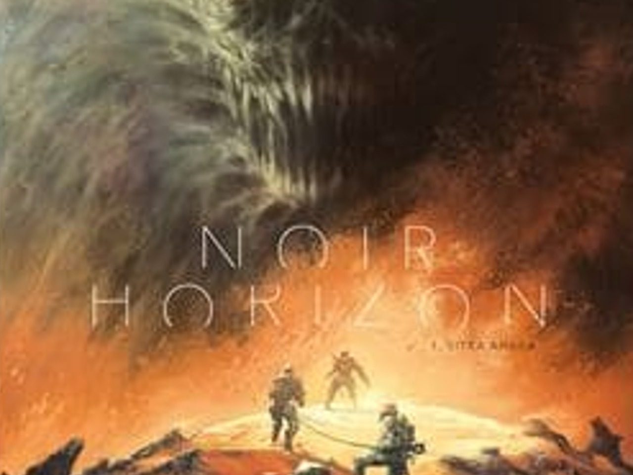 Couverture de la BD Noir Horizon de Philippe Pelaez et Benjamin Blasco-Martinez