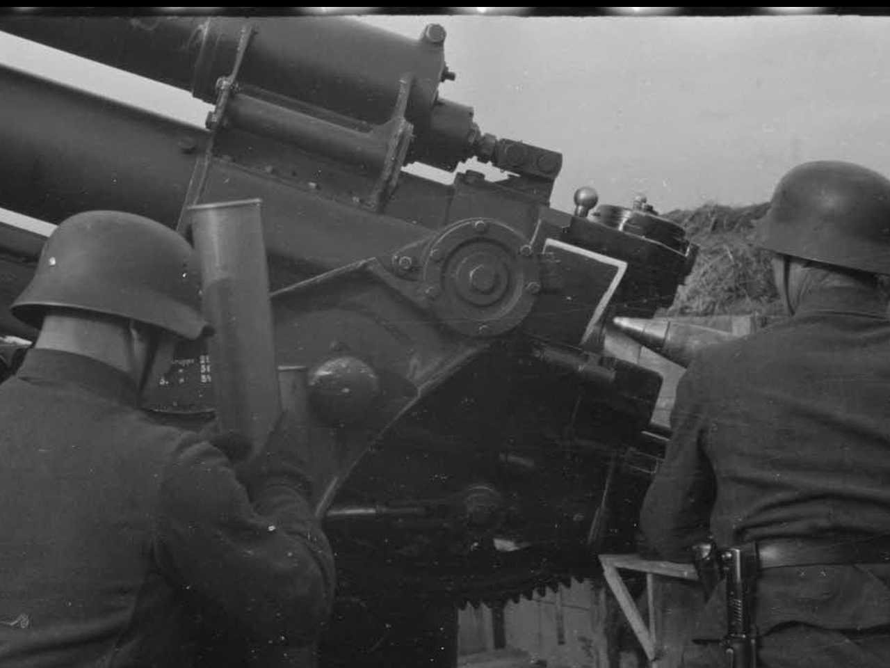 Image d'archives de la Défense, DCA de 8,8 Flak