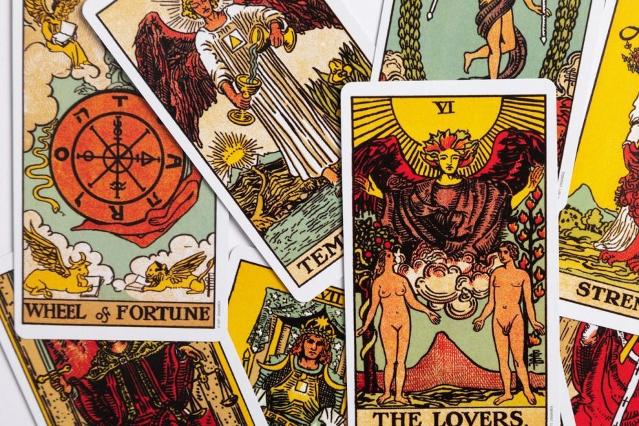 Exemples de cartes de tarot