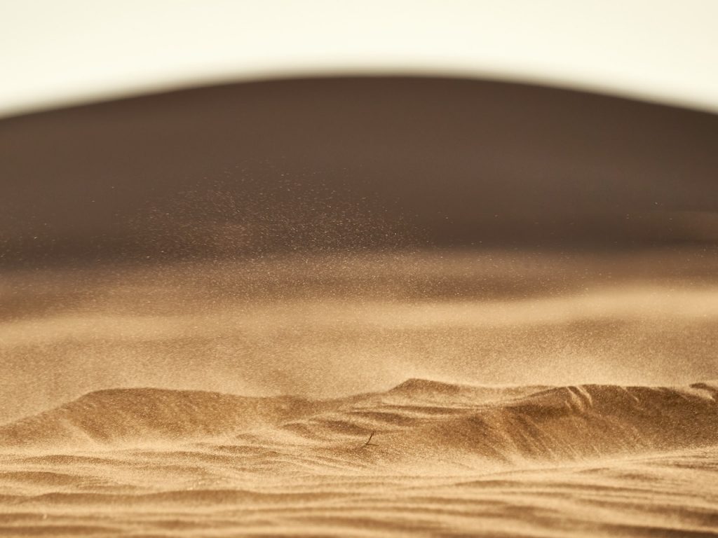 Photo d'une étendue de sable