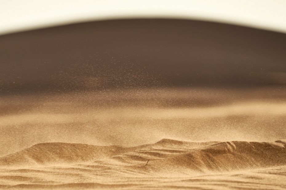 Photo d'une étendue de sable