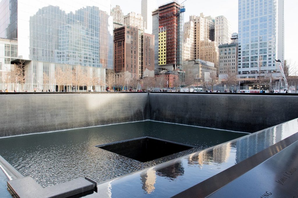 Mémorial, New york, World trade center.