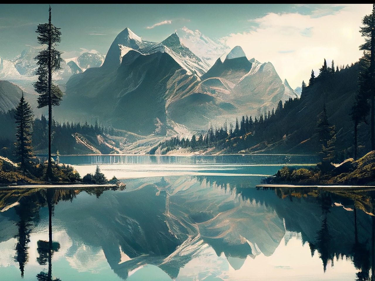 Paysage de montagne par vecstock, freepik