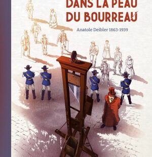 Couverture du roman graphique "Dans la peau du bourreau", éd. Locus Solus