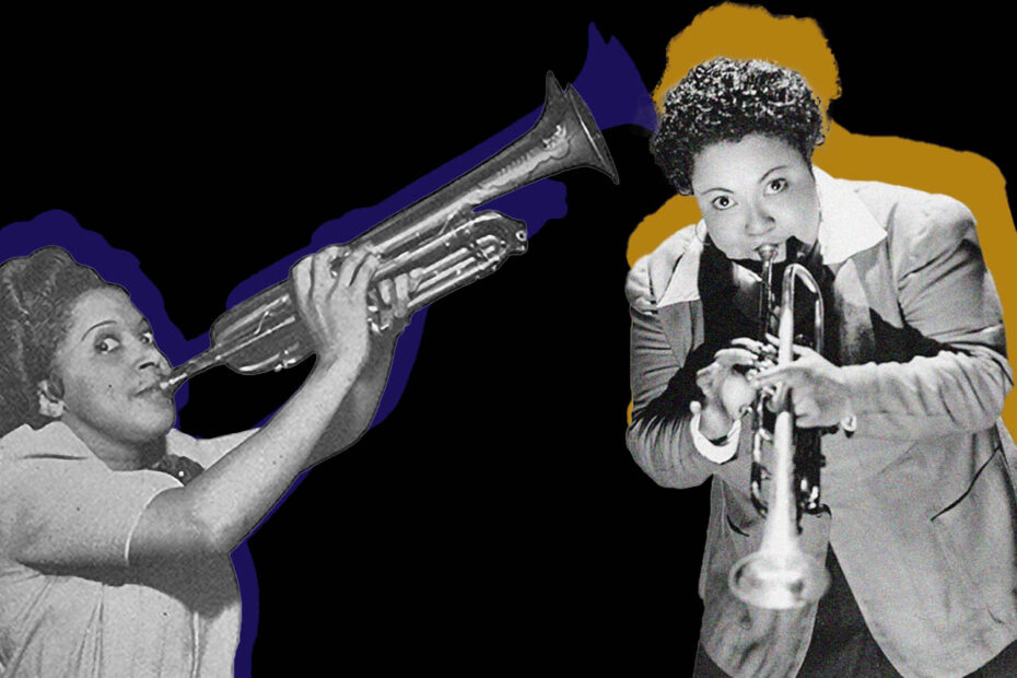 Valaida Snow et Ernestine dit "Tiny" Davis à la trompette