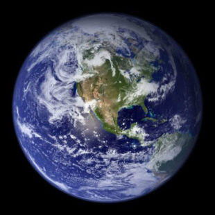 Planète terre bleue