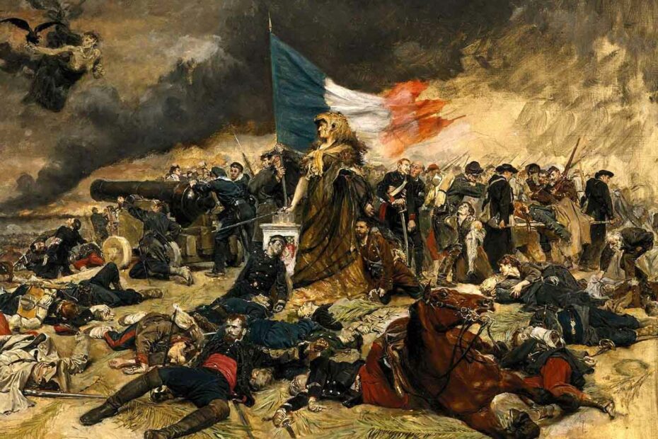 Tableau d'Ernest Meissonier représentant le Siège de Paris