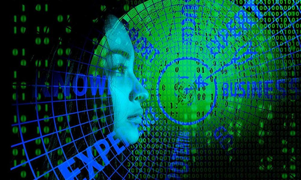 Femme & technologie. Infographie