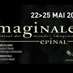 Visuel du Festival Imaginal Epinal 2025 qui a lieu du 22 mai au 25 mai à Epinal
