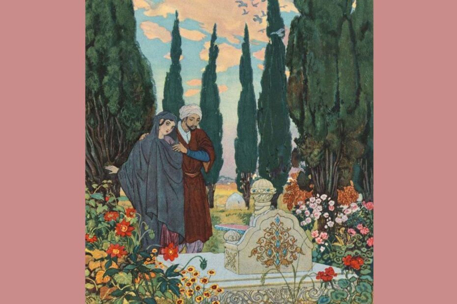 Illustration de Léon carré de l'Histoire D'ali Ben-Bekar et de la Belle Schamsennahar